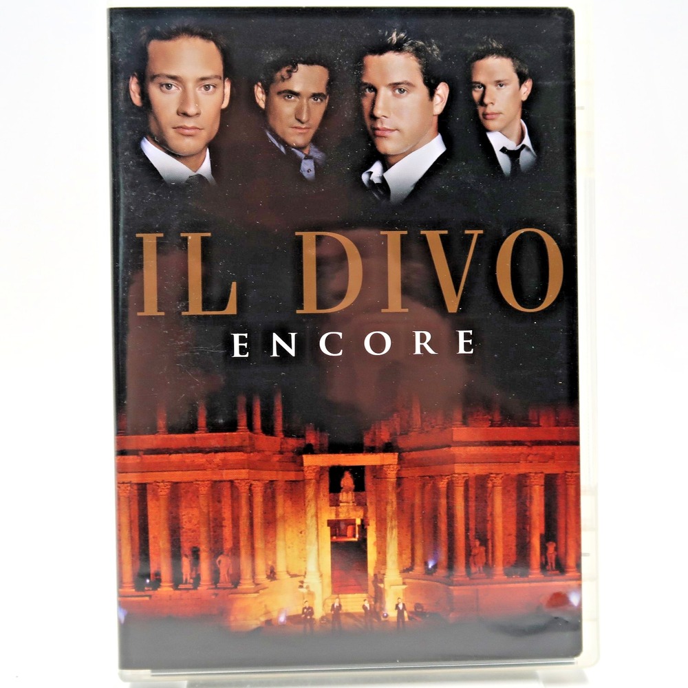 Il Divo Encore DVD 2006 Carlos Marin David Miller Sebastien Izambard Urs Buhler